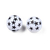Opaque Acrylic Beads MACR-N012-11-A01-4