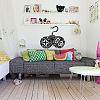 Translucent PVC Self Adhesive Wall Stickers STIC-WH0015-050-4