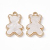 Opaque Resin Pendants PALLOY-P287-07LG-01-2