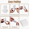 30Pcs Paper Folding Box CON-CN0001-28-5