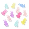30Pcs Frosted Acrylic Beads MACR-YW0003-92-1