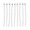 304 Stainless Steel Head Pins STAS-T065-45mm-20P-1