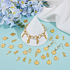 4Bags 2 Styles Tibetan Style Zinc Alloy 26 Letters Pendants FIND-SC0017-57G-3