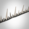 Gothic Style Alloy Spiked Rivet Imitation Leather Choker Necklaces FS-WGF47C0-01-4