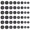 24 Pairs 4 Styles Zinc Alloy Snap Buttons FIND-FG0004-96EB-1