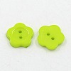 Acrylic Sewing Buttons for Costume Design X-BUTT-E074-C-M-3