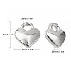 Tibetan Style Alloy Heart Charms LS-TIBEP-LFH260Y-S-FF-2