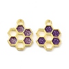 Alloy Enamel Pendants ENAM-J650-06G-05-1