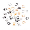 15Pcs 3 Colors Alloy Clasps FIND-TA0006-56-3