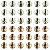 100Pcs Crackle Transparent Glass Beads Strands GLAA-TA0004-11C-2