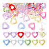 11 Colors Transparent Acylic Bead Frame MACR-PH0001-90-7