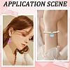 60Pcs 2 Styles Transparent Acrylic Pendants TACR-YW0003-38-6