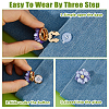 6Pcs Alloy Cufflinks FIND-PH0038-34B-3