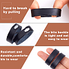 100Pcs Leather with Alloy Waist Belt Keeper Rings FIND-CP0002-45A-6