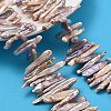 Natural Baroque Keshi Pearl Beads Strands PEAR-P064-03C-01A-1