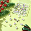 33Pcs 11 Styles CCB Plastic Large Hole Beads CCB-FS0001-12-8