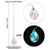 1Pc Transparent Glass Hanging Suncatchers AJEW-TADJ0001-02D-4
