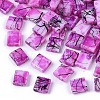 2-Hole Drawbench Glass Seed Beads SEED-S023-43C-04-1
