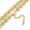 Rack Plating Brass Link Chain Necklaces for Women NJEW-K382-10G-2