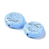 Opaque Acrylic Beads OACR-G016-27C-3