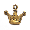 Tibetan Style Pendant Rhinestone Settings LS-TIBEP-A0368YKG-AG-FF-3