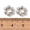 Rack Plating Brass & Cubic Zirconia Pendants KK-L216-061P-3