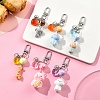 Animals Resin & Acrylic Pendant Decorations KEYC-YW00189-01-4