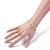 Natural Pearl Link Bracelets BJEW-JB04884-6