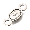Tibetan Style Alloy Links Connector Charms FIND-D042-07A-AS-2