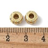 Brass Micro Pave Cubic Zirconia Beads LS-KK-D324-20G-2