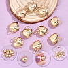 10Pcs Brass Pendants KK-BBC0025-54-6