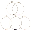 Natural Gemstone Pendant Necklaces NJEW-JN05103-2