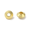 Rack Plating Brass Spacer Beads X-KK-P246-05G-2