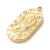304 Stainless Steel Pendants LS-STAS-F349-03G-06-2