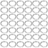 SOFPLATE 500Pcs 304 Stainless Steel Split Rings STAS-SP0001-66E-1