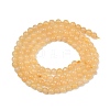 Natural Topaz Jade Beads Strands G-M438-A06-01-5