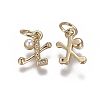 Brass Charms KK-L179-08X-G-2