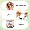 75Pcs 15 Style Silicone Beads SIL-TA0001-34-14