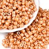 Baking Paint Pearlized Glass Seed Beads SEED-T008-03E-1