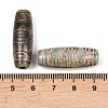 Tibetan Style dZi Beads TDZI-E004-46-3