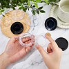 6Pcs 2 Colors PVC Patio Table Umbrella Hole Ring Plug and Caps FIND-FH0016-74-3