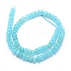Natural White Jade Beads Strands G-E507-01-3