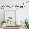 Translucent PVC Self Adhesive Wall Stickers STIC-WH0015-105-3