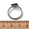 Adjustable 304 Stainless Steel Finger Rings Components STAS-L193-P01-10mm-3