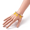Polymer Clay Heishi Beads Stretch Charm Bracelets BJEW-JB05767-01-4