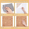 BENECREAT Cork Self-adhesive Wall Decorate DIY-BC0004-86-4