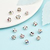 Brass Rhinestone Beads RB-H034-6-5