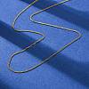 1.5MM 304 Stainless Steel Curb Chain Necklaces NJEW-T016-28G-2