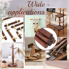 Waxed Round Wooden Sticks WOOD-OC0004-42B-5