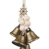 Iron Bell Pendant Decoration HJEW-JM02257-4